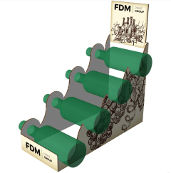 Parametric bottle holder Display