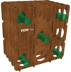 Parametric bottle holder Display