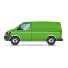 Belettering Kleine Bestelwagen Color Wrap