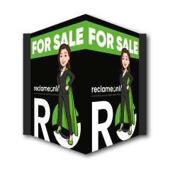 Real estate sign 140 x 100 cm