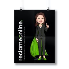 Transparante poster PET