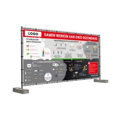 Bouw Werfdoek COVID-19